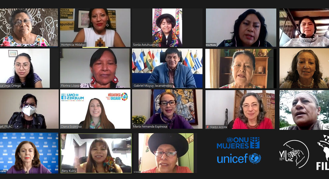 Mujeres indígenas del Abya Yala: “DEBEMOS AUNAR ESFUERZOS Y PROMOVER CAMBIOS SIGNIFICATIVOS PARA AVANZAR EN EL CUMPLIMIENTO DE NUESTROS DERECHOS”