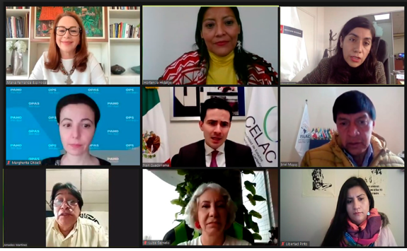 Foro regional “acceso a las vacunas contra la covid-19 para los pueblos indígenas” reúne a organismos multilaterales regionales y representantes de organizaciones indígenas regionales