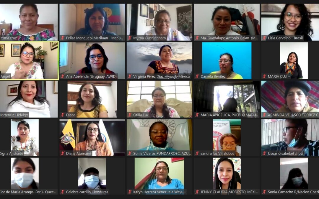 Mujeres Indígenas y Afrodescendientes comparten experiencia desde la diversidad de los feminismos