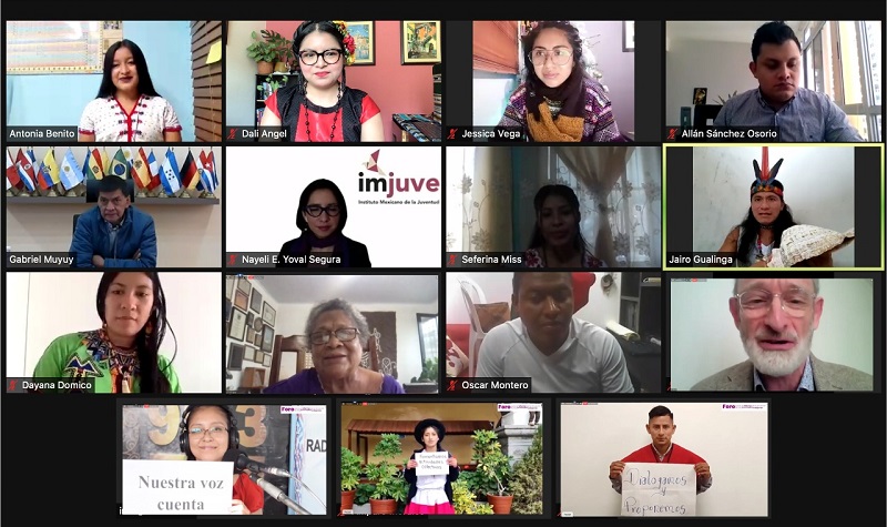 Foro: Presentan avances de innovador informe  sobre Juventudes Indígenas del Abya Yala
