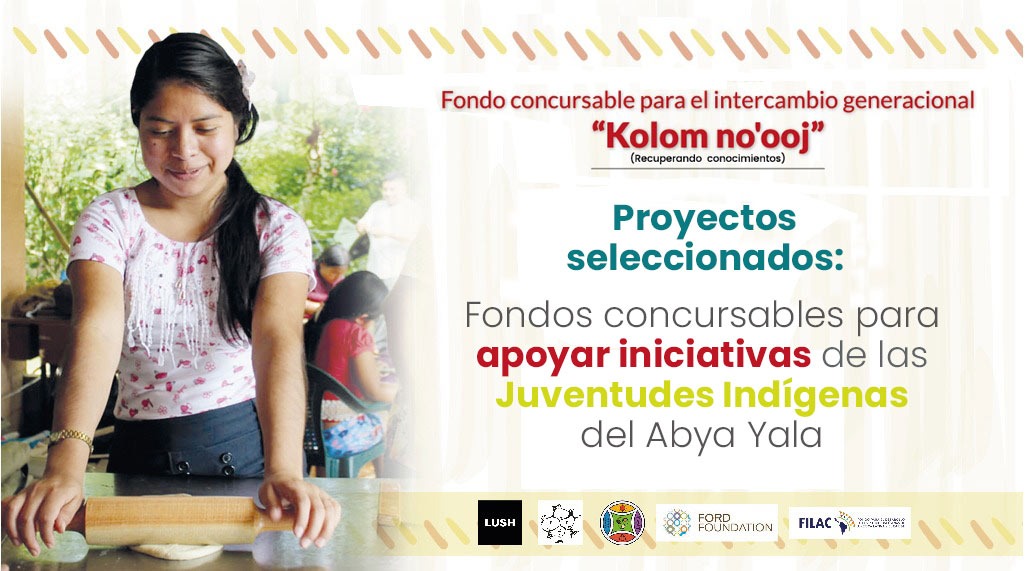 Proyectos seleccionados: Fondos concursables para apoyar iniciativas de las Juventudes Indígenas del Abya Yala   