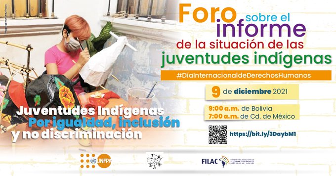 Organizan foro sobre el informe de la situación de las Juventudes Indígenas