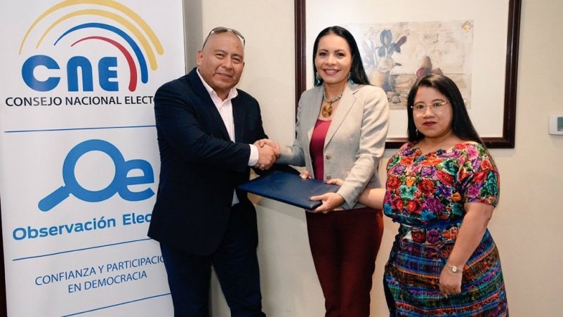 Misión Indígena Internacional de Observación Electoral del FILAC destaca la participación de los pueblos indígenas en las elecciones en Ecuador y el proceso de la Consulta Popular de Kimsakocha