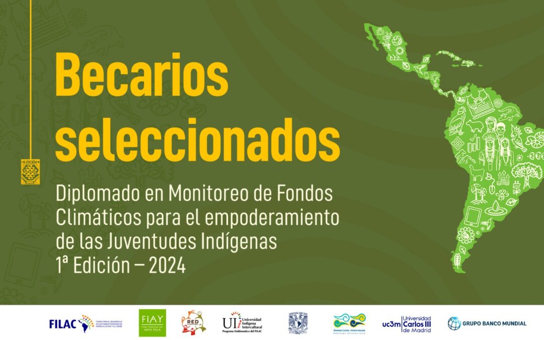 Becarios seleccionados: Primera edición del Diplomado en Monitoreo de Fondos Climáticos para el Empoderamiento de las Juventudes Indígenas de América Latina y el Caribe
