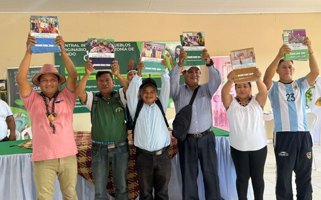 Pueblos Indígenas de Tierras Bajas de Bolivia fortalecen su participación territorial con la presentación de sus Planes de Vida