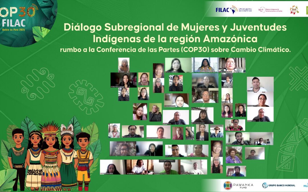Mujeres y Juventudes Indígenas Amazónicas y del Caribe proponen acceso directo y justo a financiamiento rumbo a la COP30