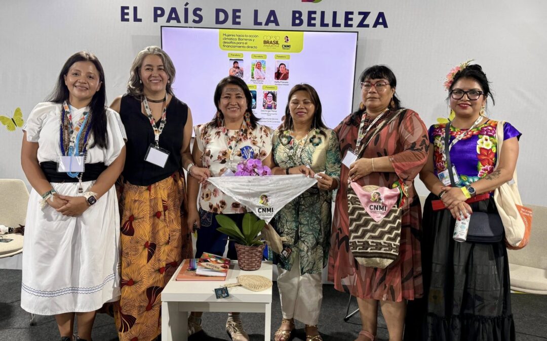 Mujeres indígenas de la región avanzan en la agenda de acceso directo al financiamiento climático durante la COP 30