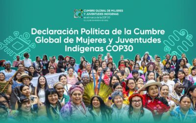 Declaración Política de la Cumbre Global de Mujeres y Juventudes Indígenas COP 30