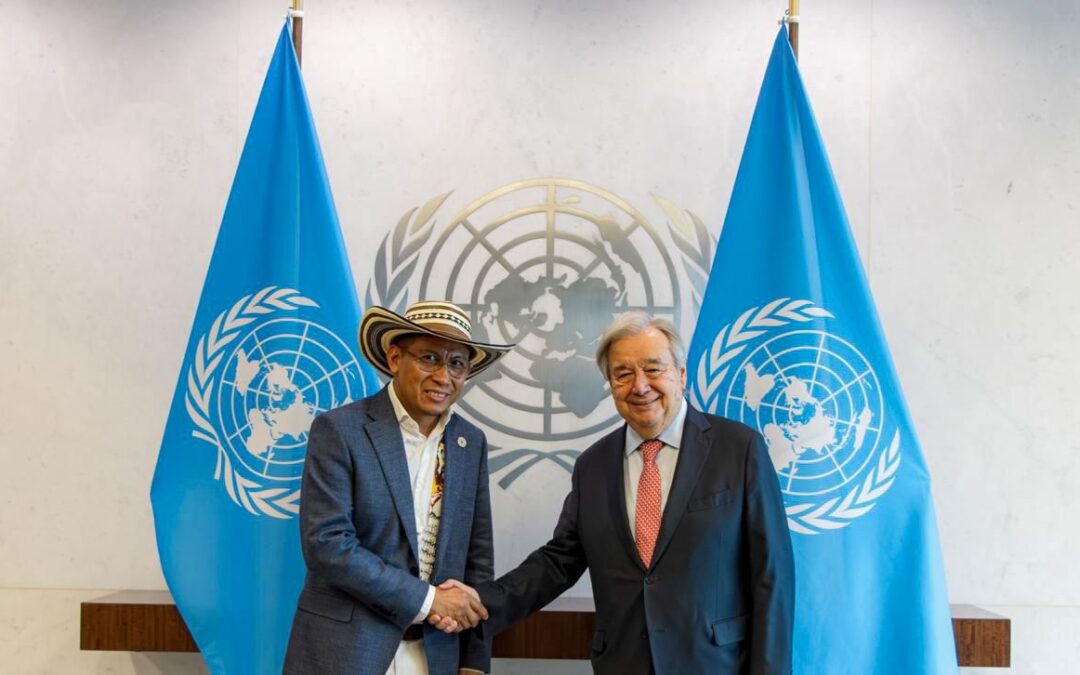 FILAC sostuvo reunión con António Guterres para fortalecer la agenda de Derechos de los Pueblos Indígenas