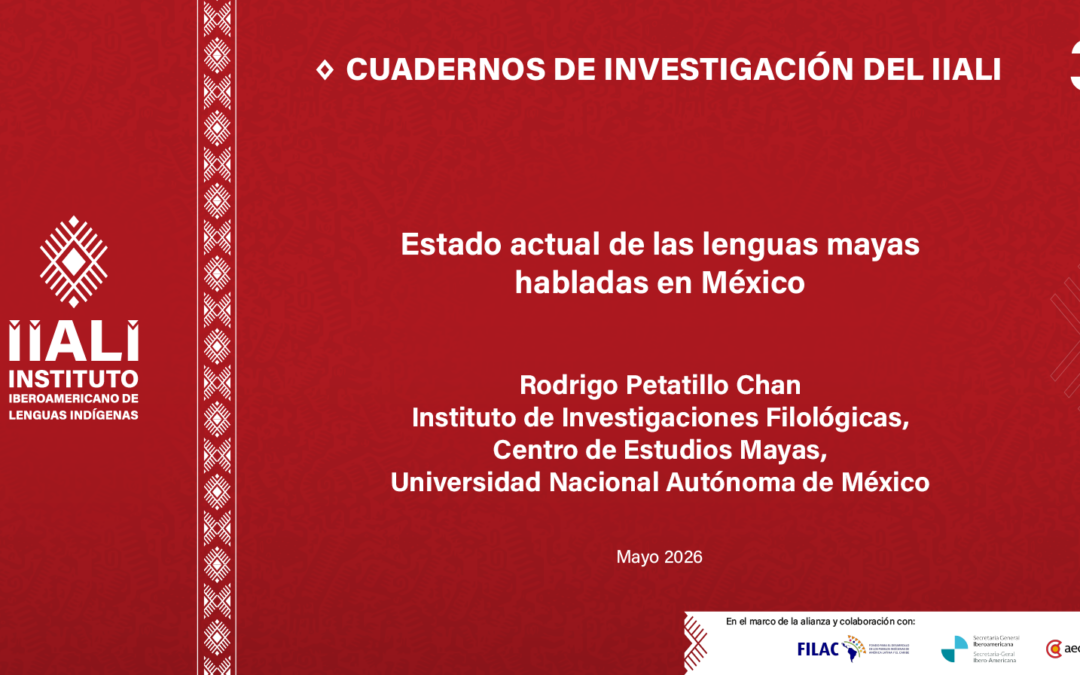 Estado actual de las lenguas mayas habladas en México